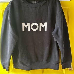 Brunette The Label Black MOM Crewneck